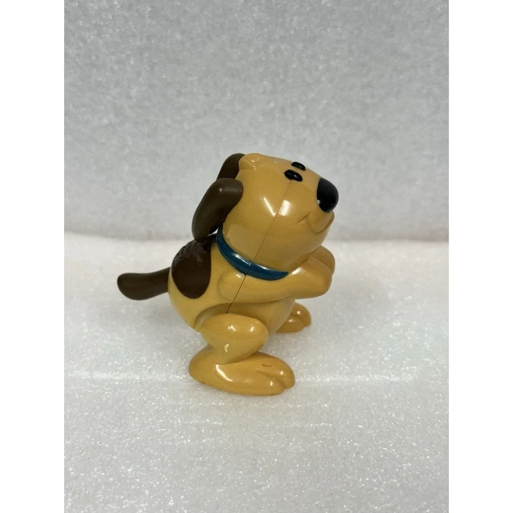 Vintage Flipping Dog Wind Up Toy, Working. Plastic Collectors Toy Interactive